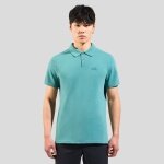 Odlo Wander-/Freizeit Polo Essential Solid (wygodny krój, bawełna/poliester) arcticblue mężczyźni