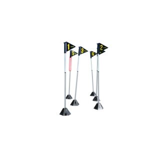 Powershot Powerlite LED-Słupki slalomowe 6 sztuk