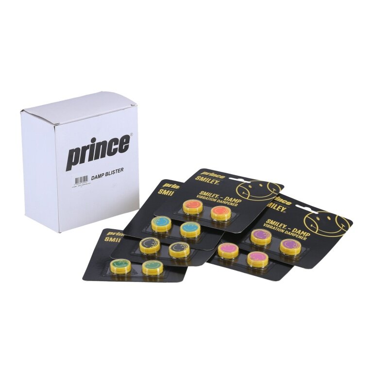 Książę Schwingungsdämpfer Smiley Damp sortowane - 24 sztuki (12x 2-pak)