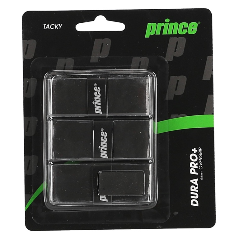 Prince Overgrip Dura Pro+ 0,6mm czarny 3 szt.