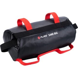Pure2Improve Fitness Torba treningowa czarna (można napełnić do 4 worków z piaskiem) 4 x 5,0 kg - 1 zestaw -