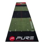 Pure2Improve Mata do puttowania golfowego 3.0 zielono/czarna 65x300cm