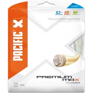 Pacific Sznur tenisowy Premium Max (Moc+Przyspieszenie) naturalny 12m Zestaw