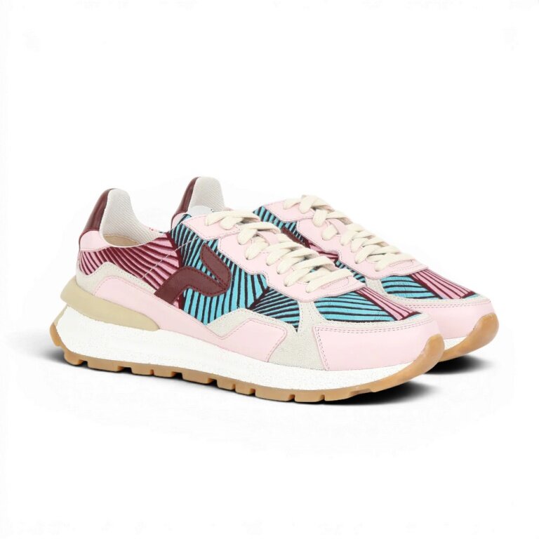 Panafrica Sneaker Akanda Arbouse różowy/wielokolorowy damskie