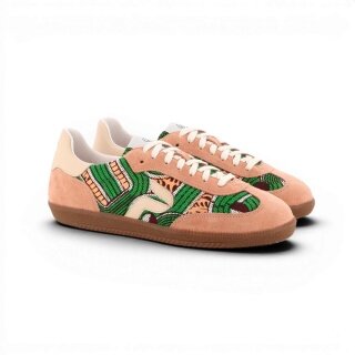 Panafrica Sneaker Sahara Peach brzoskwiniowo-pomarańczowy/zielony damski
