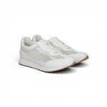 Sneaker Peter Kaiser 73540 (zamsz/tekstylia) biały damski