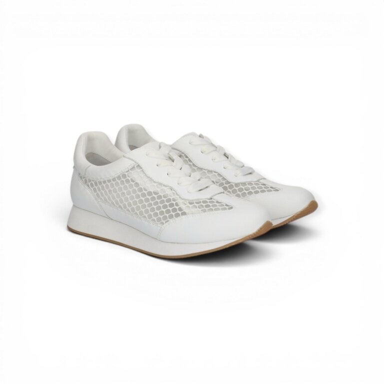 Sneaker Peter Kaiser 73540 (zamsz/tekstylia) biały damski