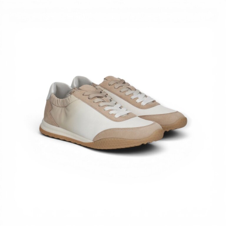 Sneakersy Peter Kaiser 73609 (zamsz/textyl) piasek/biały damskie