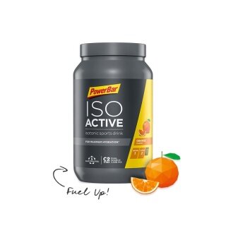 PowerBar IsoActive - izotoniczny napój sportowy z 5 minerałami i węglowodanami - smak pomarańczowy 1320g puszka