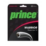 Prince Nici tenisowe Warrior Response (trwałość/czucie gry) 1.30mm czarny/przezroczysty 12m zestaw