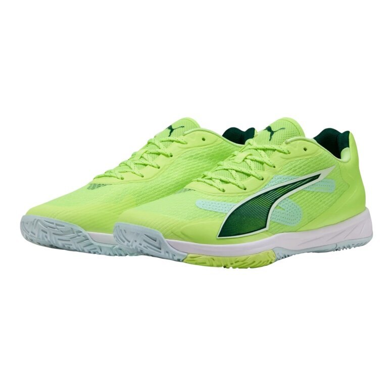 Puma halowe buty do tenisa Accelerate Turbo 4 2025 limonkowe męskie