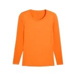 Puma bielizna funkcjonalna longsleeve teamLIGA26 Baselayer Tee pomarańczowy męski