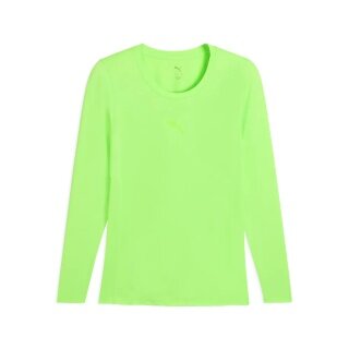 Puma bielizna funkcjonalna longsleeve teamLIGA26 Baselayer Tee neonowa zieleń męska