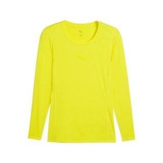 Puma bielizna funkcjonalna longsleeve teamLIGA26 Baselayer Tee neonżółty męski