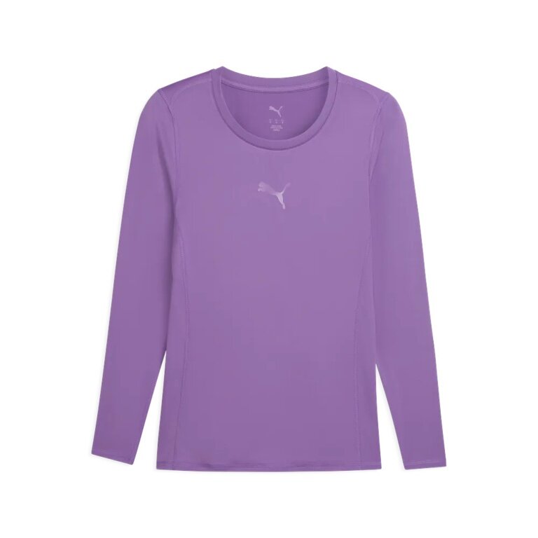 Puma bielizna funkcjonalna longsleeve teamLIGA26 Baselayer Tee fioletowy męski