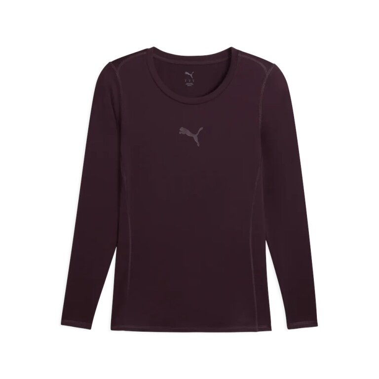 Puma bielizna funkcjonalna longsleeve teamLIGA26 Baselayer Tee śliwkowo-fioletowy męski