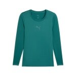 Puma bielizna funkcjonalna longsleeve teamLIGA26 Baselayer Tee ciemnozielony męski
