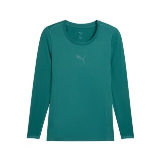Puma bielizna funkcjonalna longsleeve teamLIGA26 Baselayer Tee ciemnozielony męski