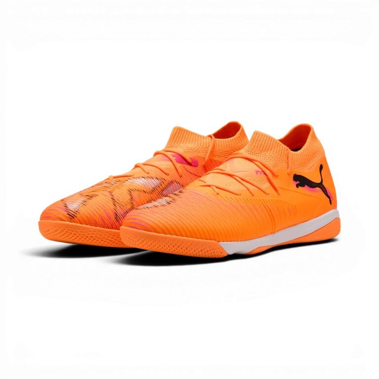 Buty piłkarskie Puma Future 8 Match IT (trening halowy) pomarańczowo-czerwone męskie