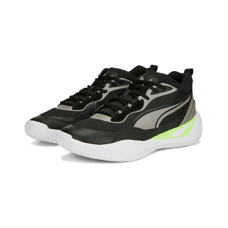 Puma Buty halowe Playmaker Pro czarne/limonkowe męskie