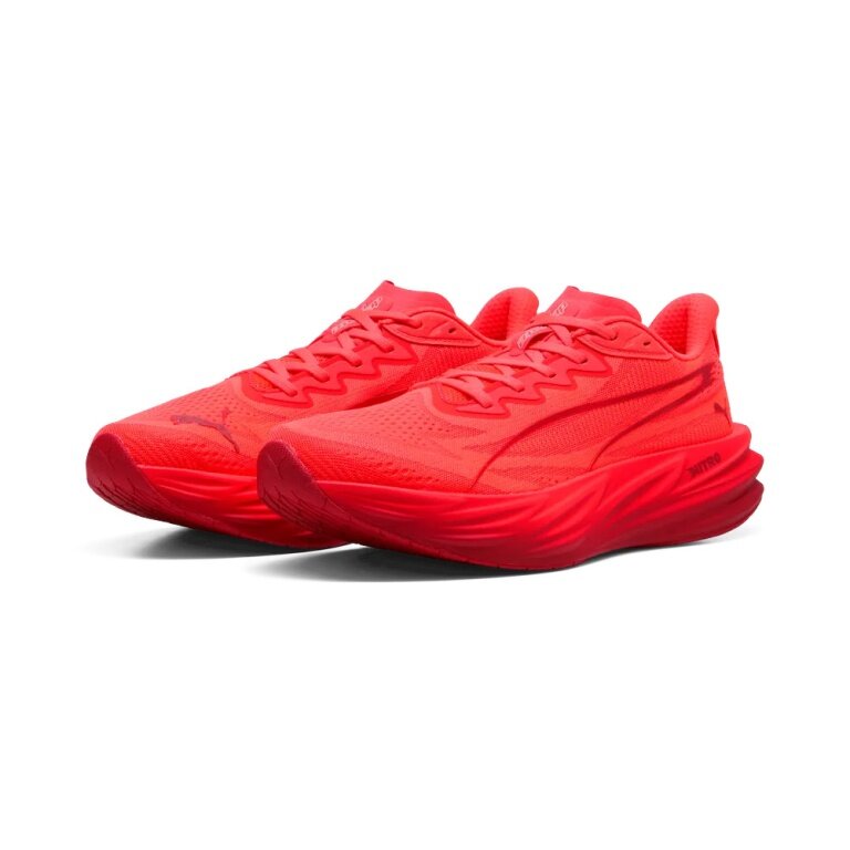 Puma buty biegowe Deviate Pure Nitro (amortyzacja) czerwone męskie