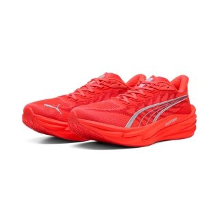 Puma buty biegowe Deviate Nitro 4 (amortyzacja) czerwone męskie