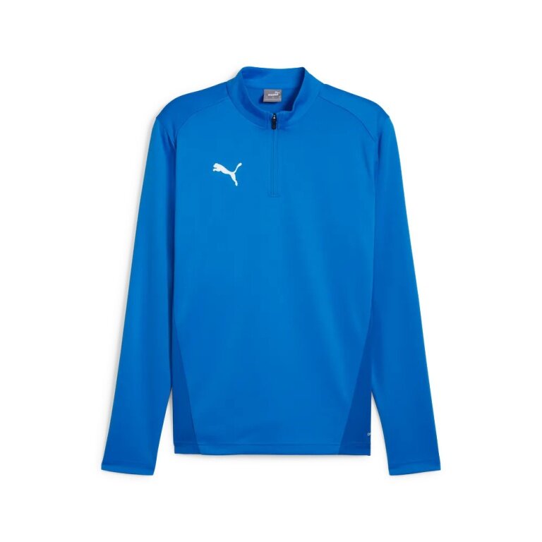 Puma Sportowa koszulka z długim rękawem teamGOAL Training 1/4 Zip Top niebieska męska