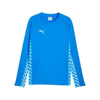Koszulka sportowa Puma z długim rękawem teamLIGA26 do treningu (100% recyklingowany poliester, oddychająca) królewski niebieski męska