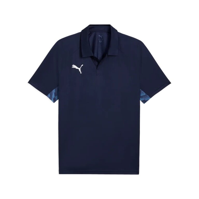 Puma Sport-Polo teamLIGA26 Sideline (wysoki komfort noszenia, oddychający) granatowy męski