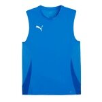 Puma Sportowy Tank Top teamGOAL Bezrękawnik niebieski Męski