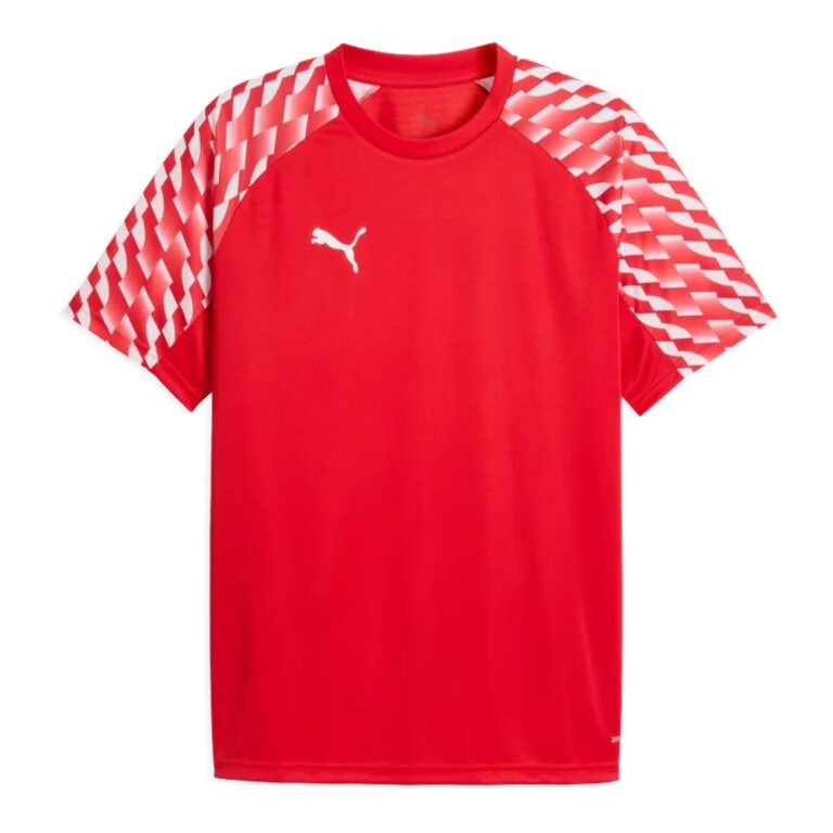 Koszulka sportowa Puma teamLIGA26 Jersey (100% rec. poliester, oddychająca) czerwona męska