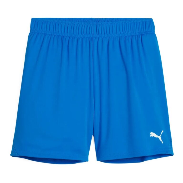 Spodenki sportowe Puma teamGOAL (100% recyklingowany poliester) krótkie niebieskie damskie
