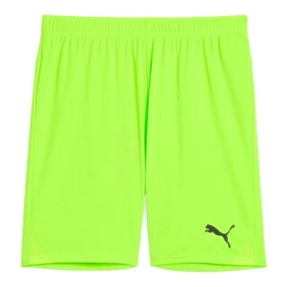 Spodenki sportowe Puma teamGOAL (100% recyklingowany poliester) krótkie neonowo-zielone męskie