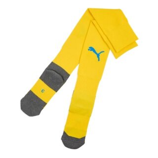 Skarpety Puma Stutzenstrumpf teamLIGA26 Core żółto-niebieskie - 1 para