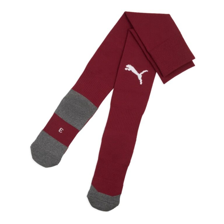 Skarpety Puma Stutzenstrumpf teamLIGA26 Core bordowe - 1 para