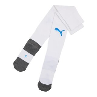 Skarpety Puma Stutzenstrumpf teamLIGA26 Core białe/niebieskie - 1 para