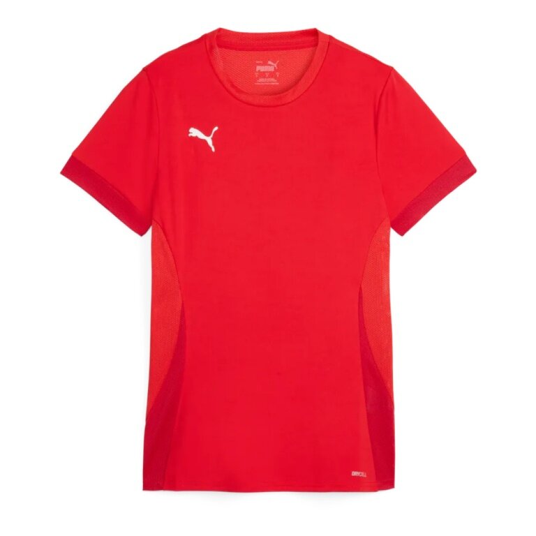 Koszulka treningowa Puma teamGOAL Matchday (100% recyklingowany poliester) krótki rękaw czerwona damska