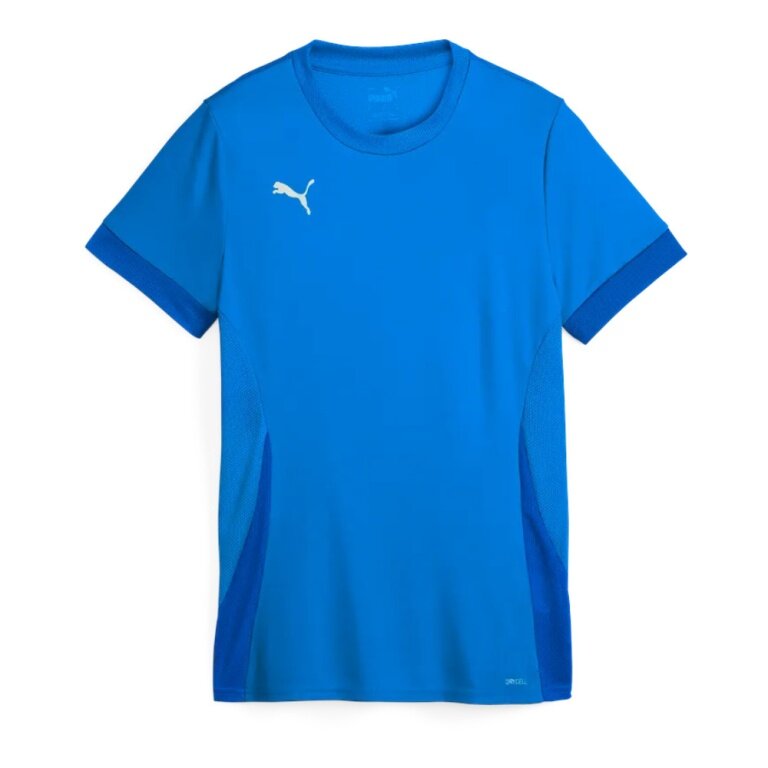 Koszulka treningowa Puma teamGOAL Matchday (100% recyklingowany poliester) krótki rękaw niebieska damska