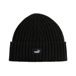 Czapka Puma (Beanie) ESS Fisherman (struktura prążkowana) czarna - 1 sztuka