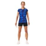 Koszulka sportowa RSL Elham (100% poliester) niebieska damska