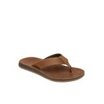 Reef klapki Ojai Classic (skórzane) ciemnobrązowe męskie