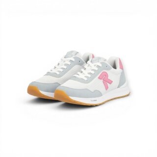 Sneaker Rieker W2404 biało-szare damskie