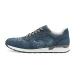 Sneaker Rieker (skóra gładka) U0312 niebieski męski