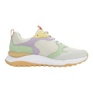 Sneaker Rieker Low W2506 beżowo-wielokolorowy damski
