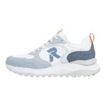 Sneaker Rieker Low W2506 biało-niebieskie damskie