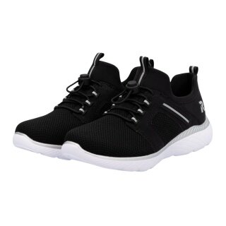 Sneaker Rieker (tekstylne) M5065 czarne damskie