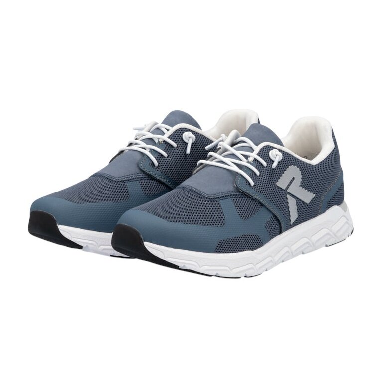 Sneakers Rieker (tekstylne) M9000 niebieskie damskie