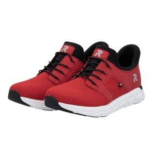 Rieker Sneakersy M9050 (Tekstylne) czerwone Damskie