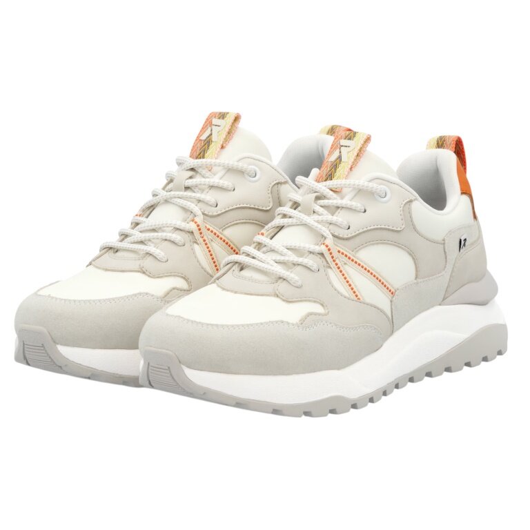 Sneaker Rieker (tekstylne) W2501 białe damskie