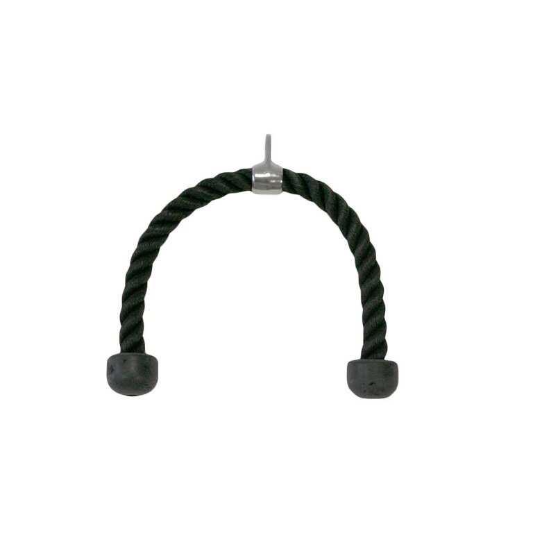 RioFit lina tricepsowa do stacji siłowej 60 cm czarna - 1 sztuka